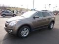 Mocha Steel Metallic 2011 Chevrolet Equinox LT AWD Exterior