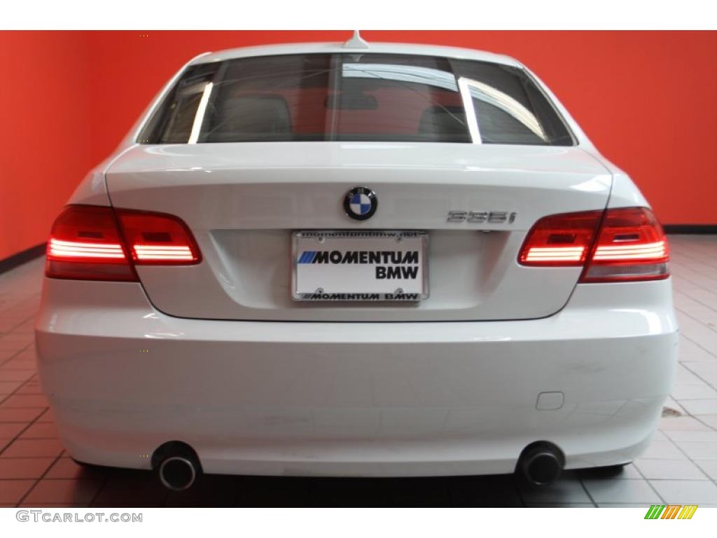 2008 3 Series 335i Coupe - Alpine White / Cream Beige photo #3