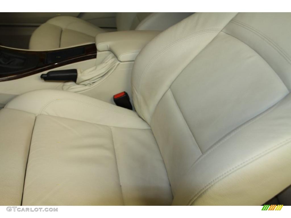 2008 3 Series 335i Coupe - Alpine White / Cream Beige photo #6