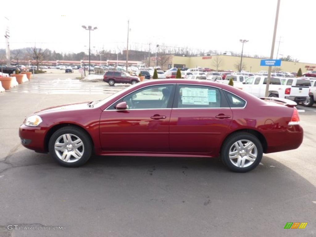 2011 Impala LT - Red Jewel Tintcoat / Ebony photo #4