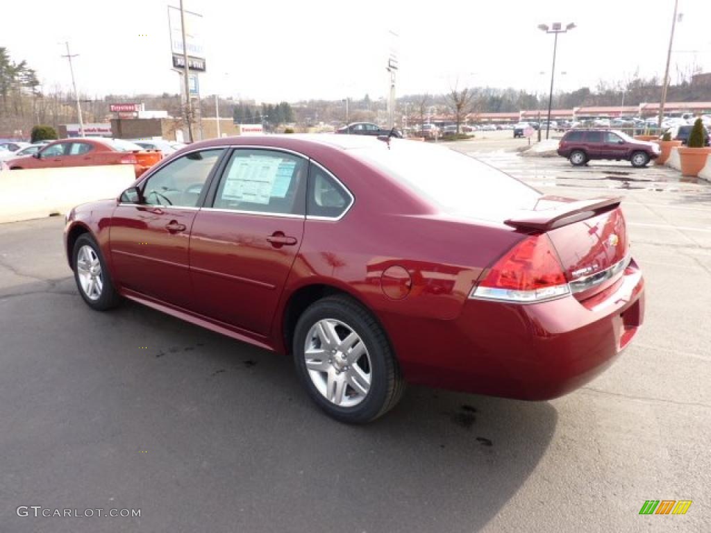 2011 Impala LT - Red Jewel Tintcoat / Ebony photo #5