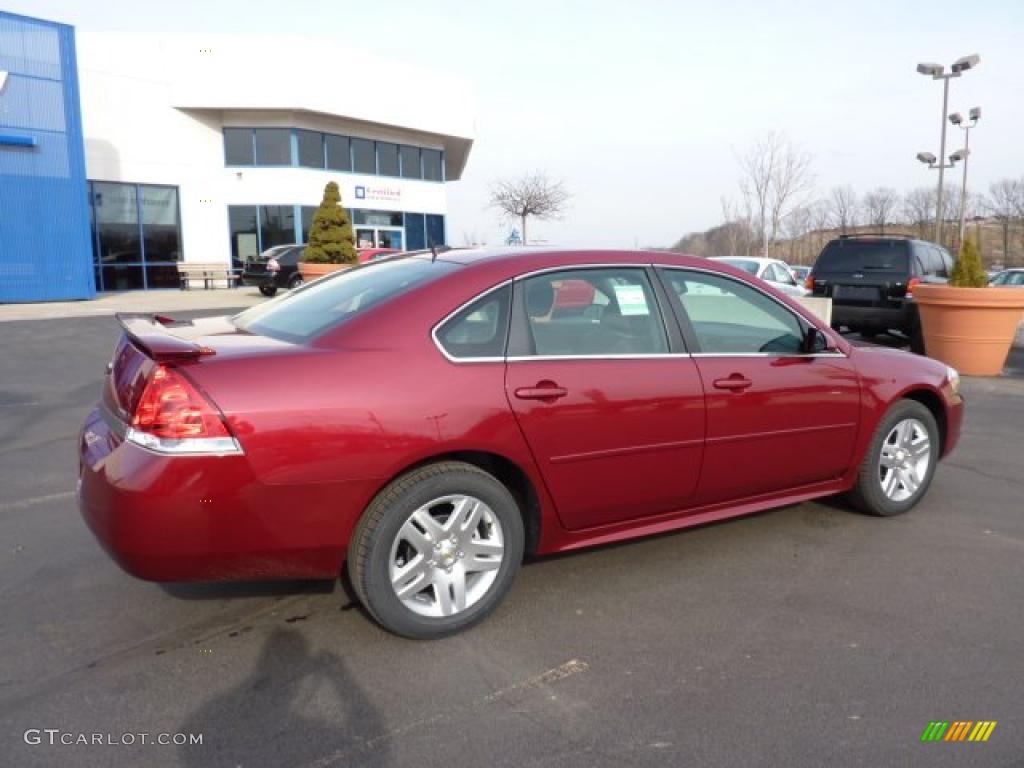 2011 Impala LT - Red Jewel Tintcoat / Ebony photo #10