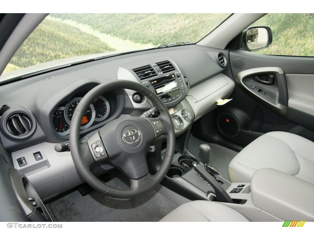 Ash Interior 2011 Toyota RAV4 V6 Limited 4WD Photo #45511966