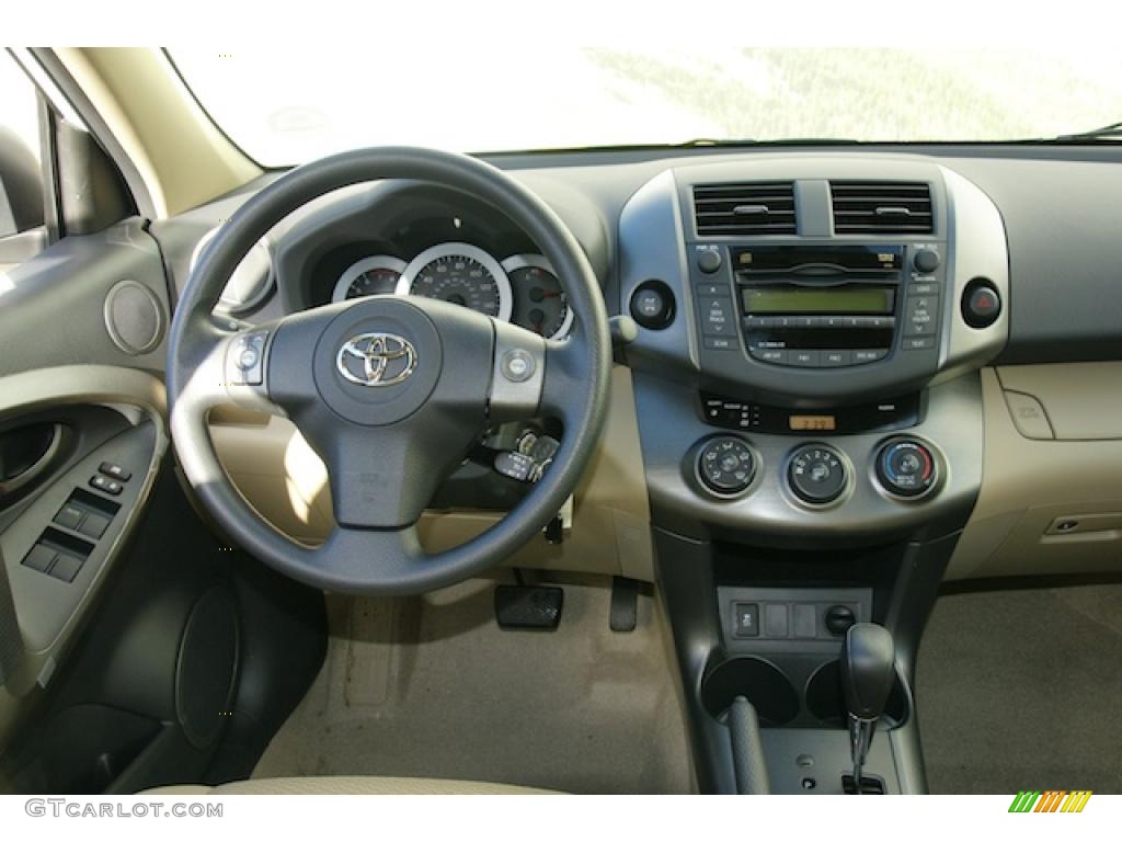 2011 Toyota RAV4 V6 4WD Sand Beige Dashboard Photo #45512103
