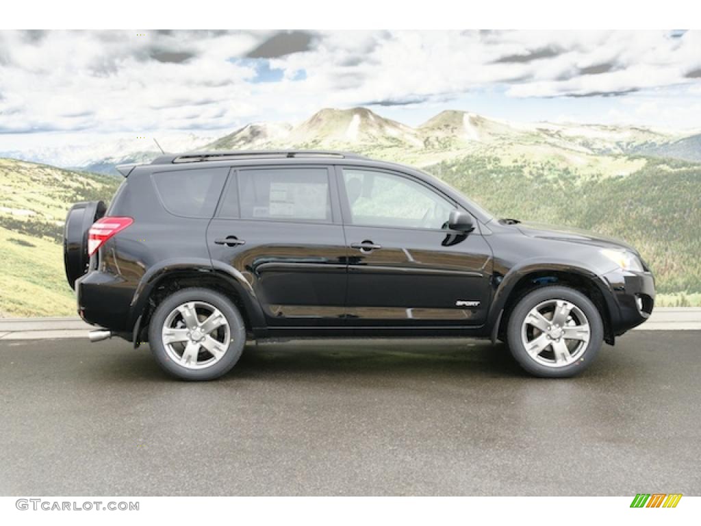 Black 2011 Toyota RAV4 V6 Sport 4WD Exterior Photo #45512247