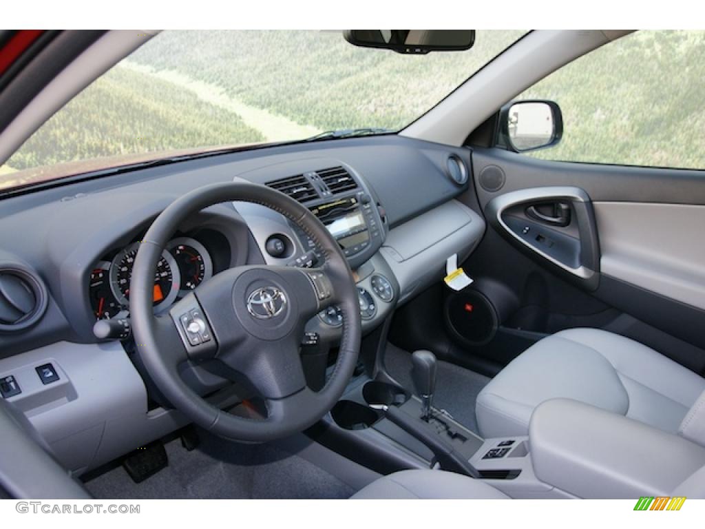 Ash Interior 2011 Toyota RAV4 V6 Limited 4WD Photo #45512432