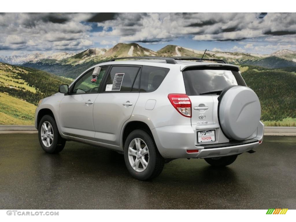 2011 RAV4 I4 4WD - Classic Silver Metallic / Ash photo #3