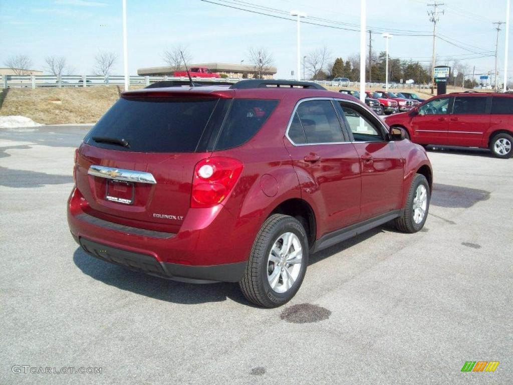 Cardinal Red Metallic 2011 Chevrolet Equinox LT AWD Exterior Photo #45513228