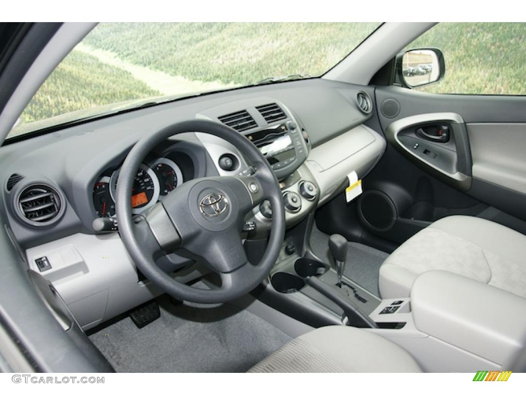 2011 RAV4 I4 4WD - Black Forest Metallic / Ash photo #4