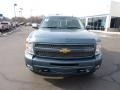 2011 Blue Granite Metallic Chevrolet Silverado 1500 LT Extended Cab 4x4  photo #2