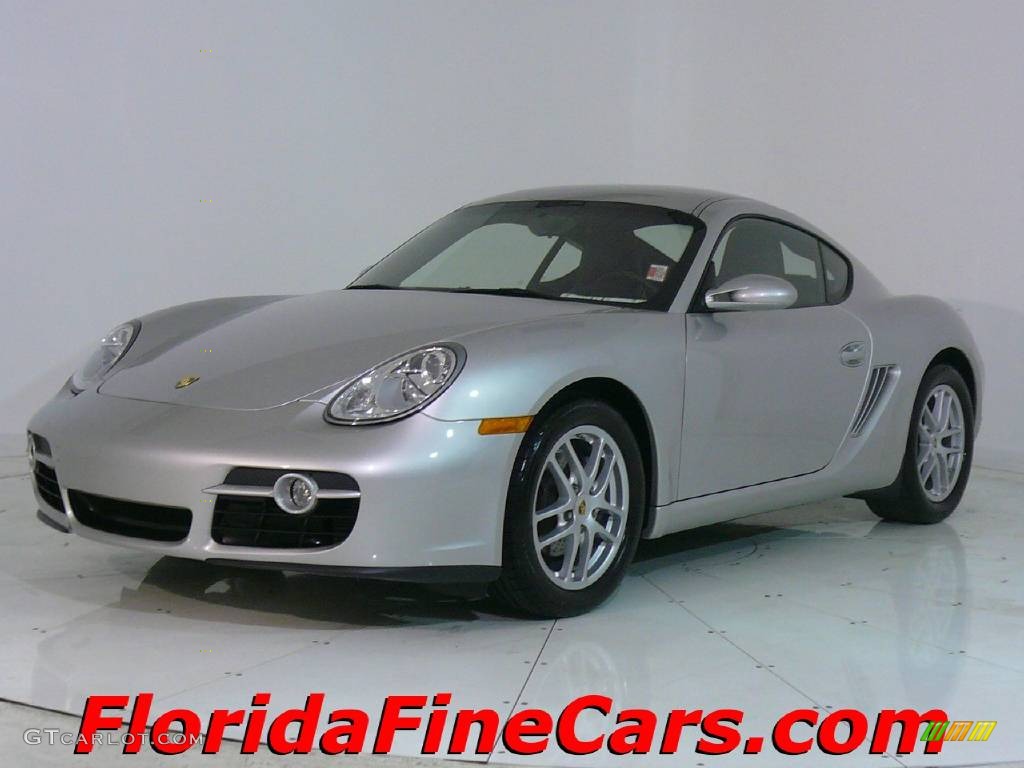 2007 Cayman  - Arctic Silver Metallic / Black photo #1