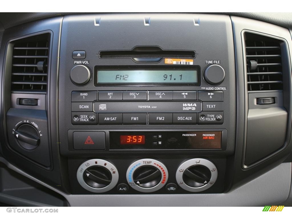 2011 Toyota Tacoma Regular Cab 4x4 Controls Photo #45513812