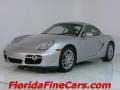 2007 Arctic Silver Metallic Porsche Cayman   photo #1