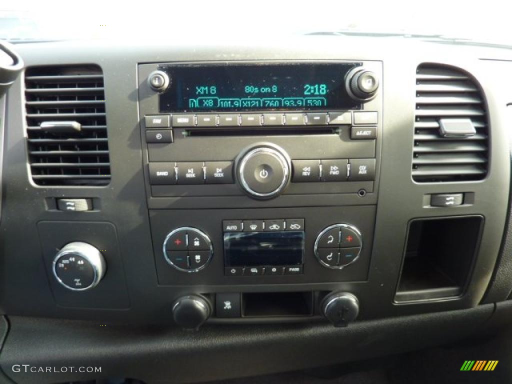 2011 Silverado 1500 LT Extended Cab 4x4 - Blue Granite Metallic / Ebony photo #18