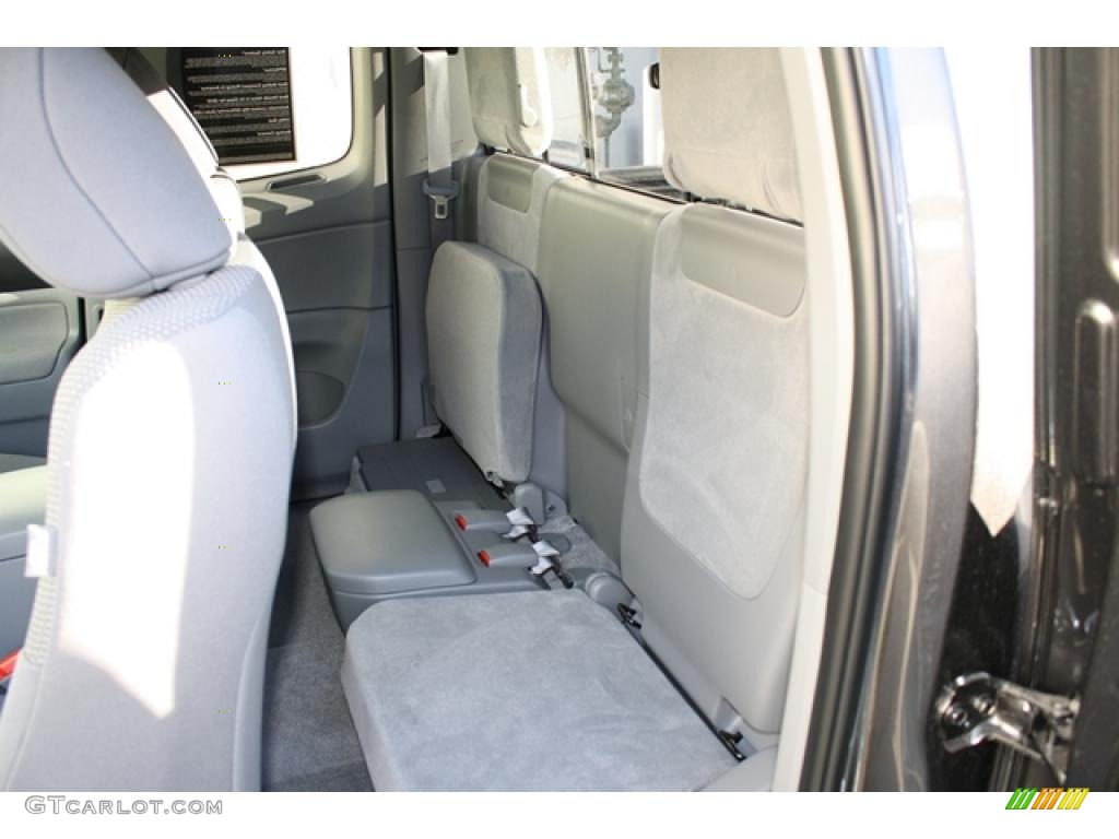 Graphite Gray Interior 2011 Toyota Tacoma Access Cab Photo #45514168