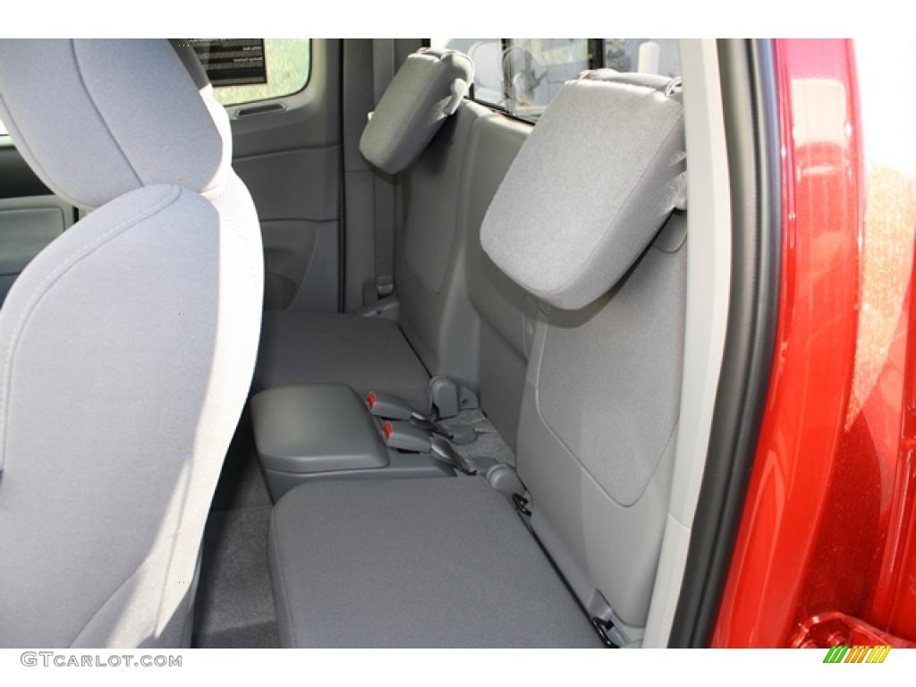 Graphite Gray Interior 2011 Toyota Tacoma V6 TRD Access Cab 4x4 Photo #45514228