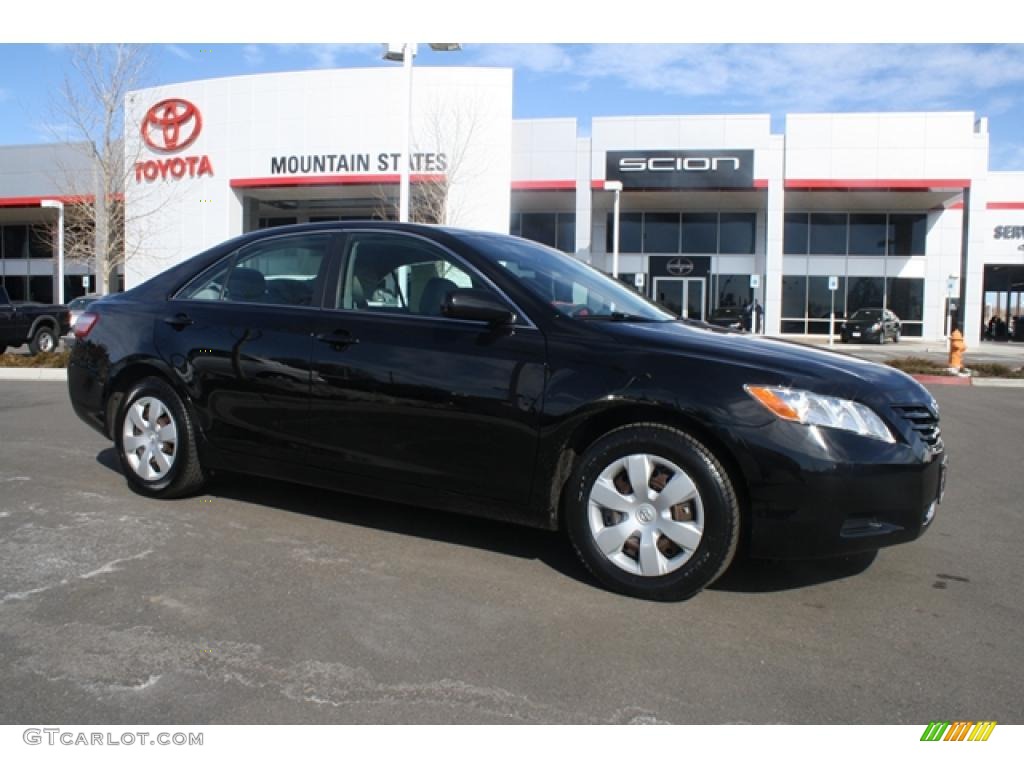 2008 Camry LE - Black / Ash photo #1
