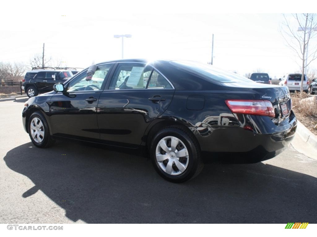 2008 Camry LE - Black / Ash photo #4
