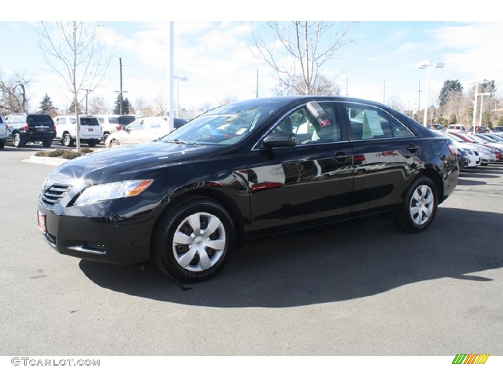 2008 Camry LE - Black / Ash photo #5