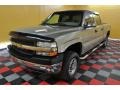 2001 Light Pewter Metallic Chevrolet Silverado 2500HD LS Crew Cab 4x4  photo #2