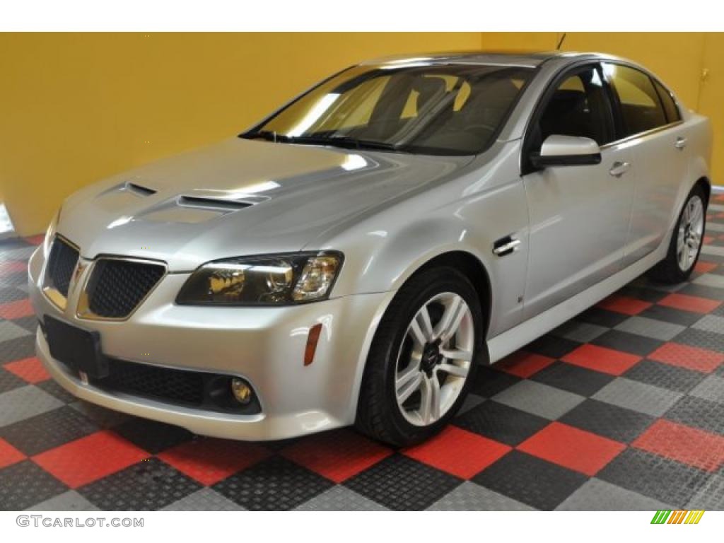 Maverick Silver Metallic 2009 Pontiac G8 Sedan Exterior Photo #45516096