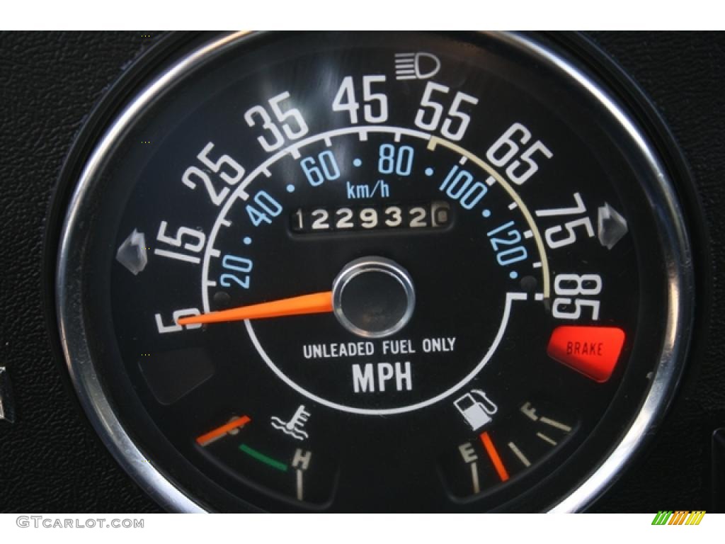 1986 Jeep CJ7 Renegade 4x4 Gauges Photo #45516804