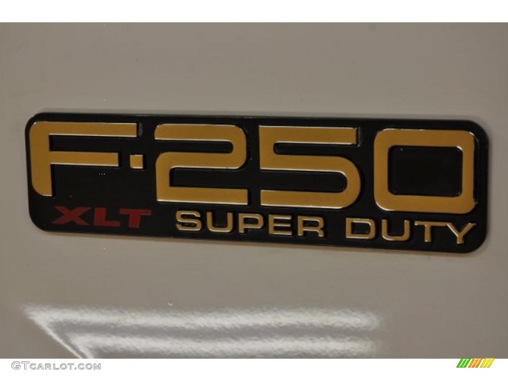 2004 Ford F250 Super Duty XLT SuperCab 4x4 Marks and Logos Photo #45517364