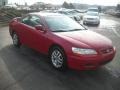 2001 San Marino Red Honda Accord EX V6 Coupe  photo #3