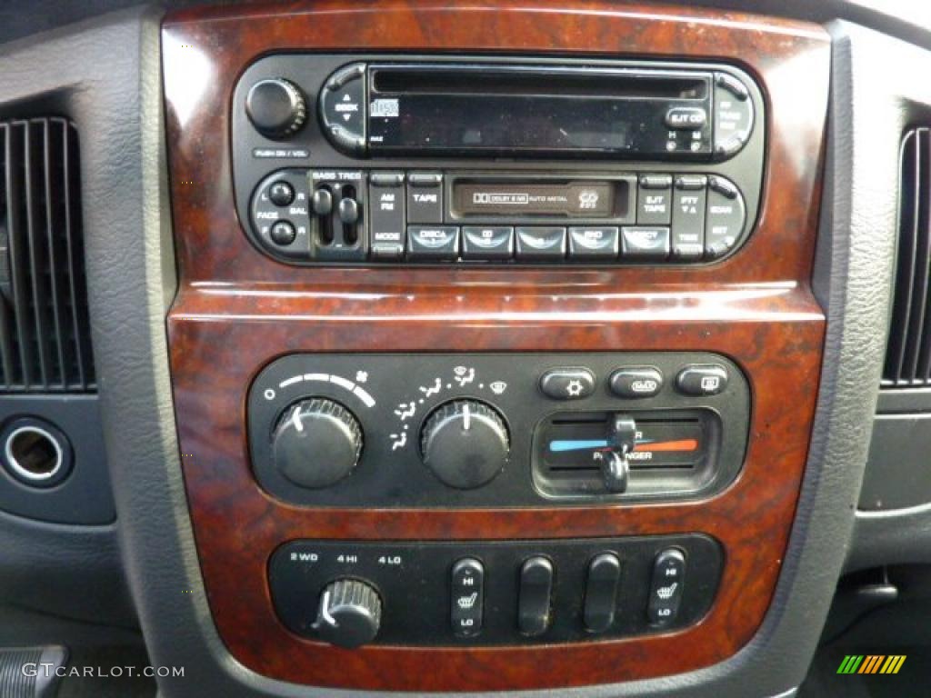 2003 Dodge Ram 1500 Laramie Quad Cab 4x4 Controls Photo #45519868