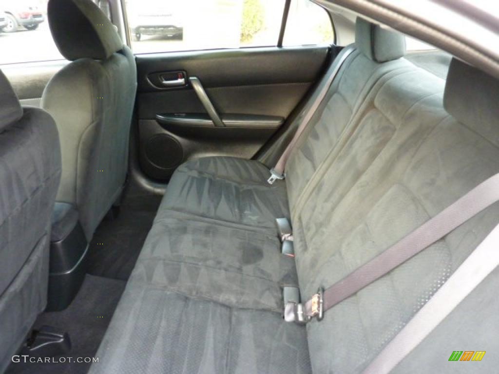 Black Interior 2006 Mazda MAZDA6 i Sport Hatchback Photo #45520278