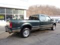 2007 Dark Green Satin Metallic Ford F250 Super Duty XLT Crew Cab 4x4  photo #2