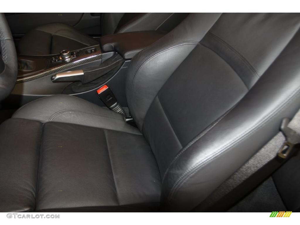 2009 3 Series 335i Convertible - Black Sapphire Metallic / Black Dakota Leather photo #6