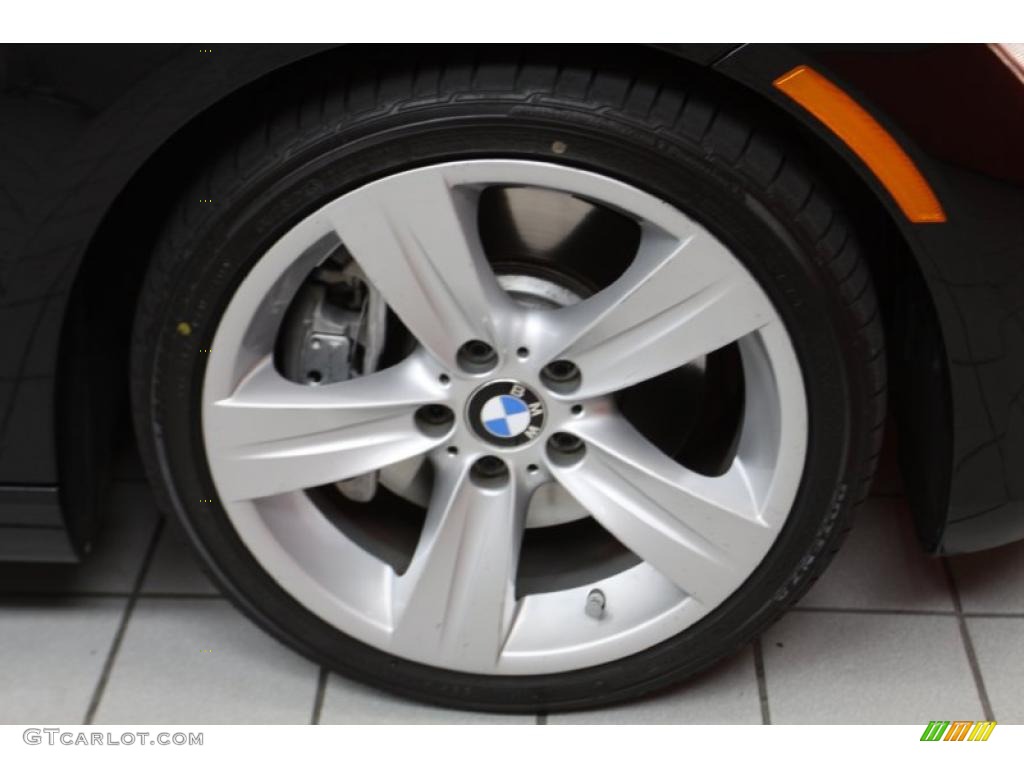 2009 3 Series 335i Convertible - Black Sapphire Metallic / Black Dakota Leather photo #14