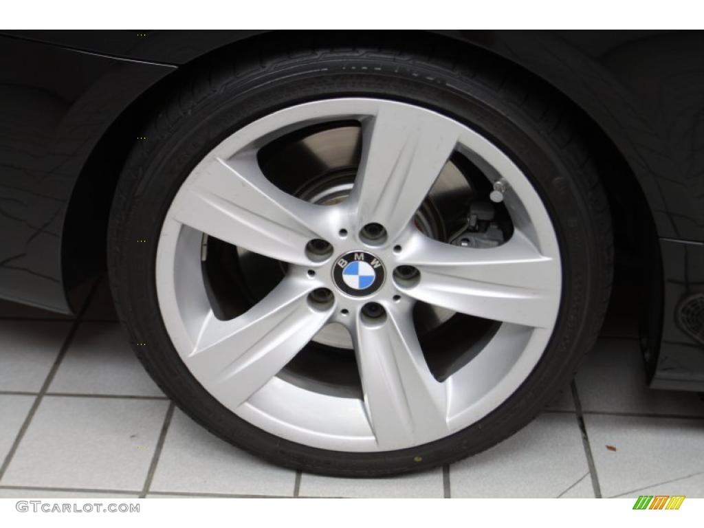 2009 3 Series 335i Convertible - Black Sapphire Metallic / Black Dakota Leather photo #16
