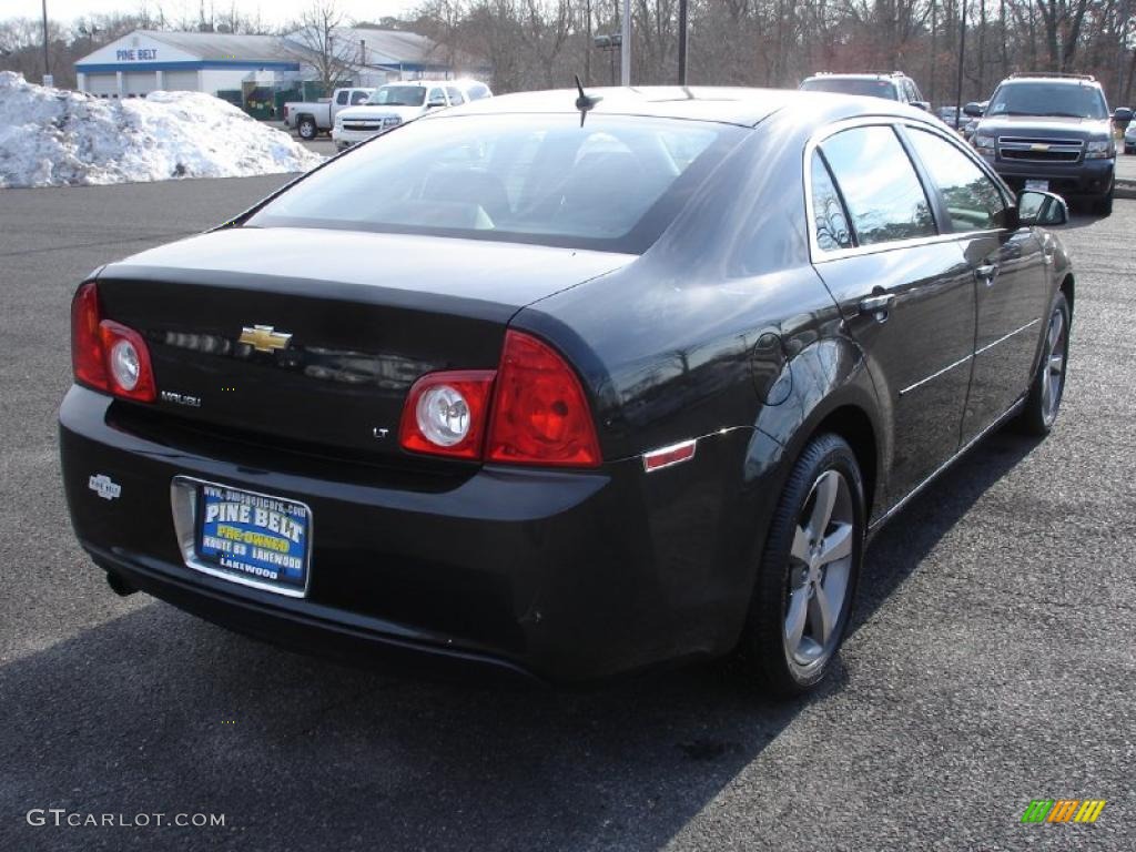 2008 Malibu LT Sedan - Black Granite Metallic / Ebony photo #4