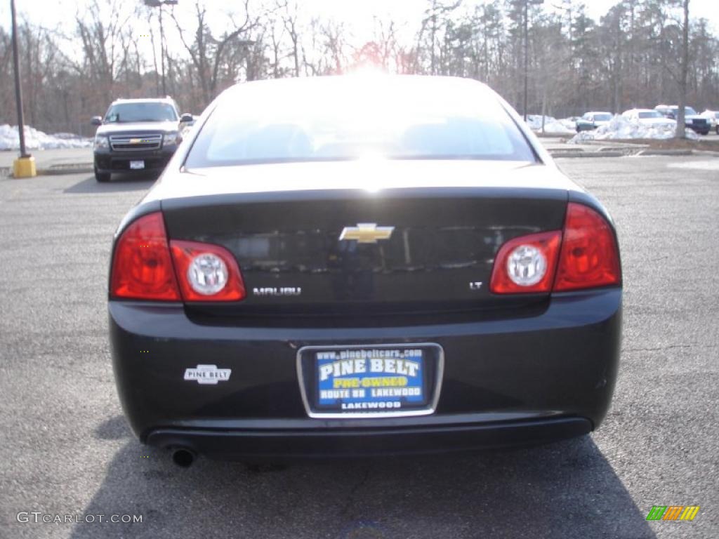 2008 Malibu LT Sedan - Black Granite Metallic / Ebony photo #5