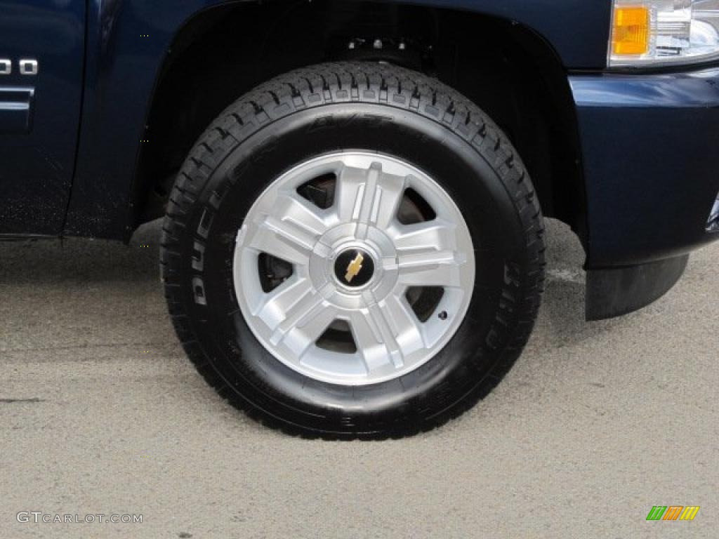 2009 Silverado 1500 LT Extended Cab 4x4 - Imperial Blue Metallic / Ebony photo #3