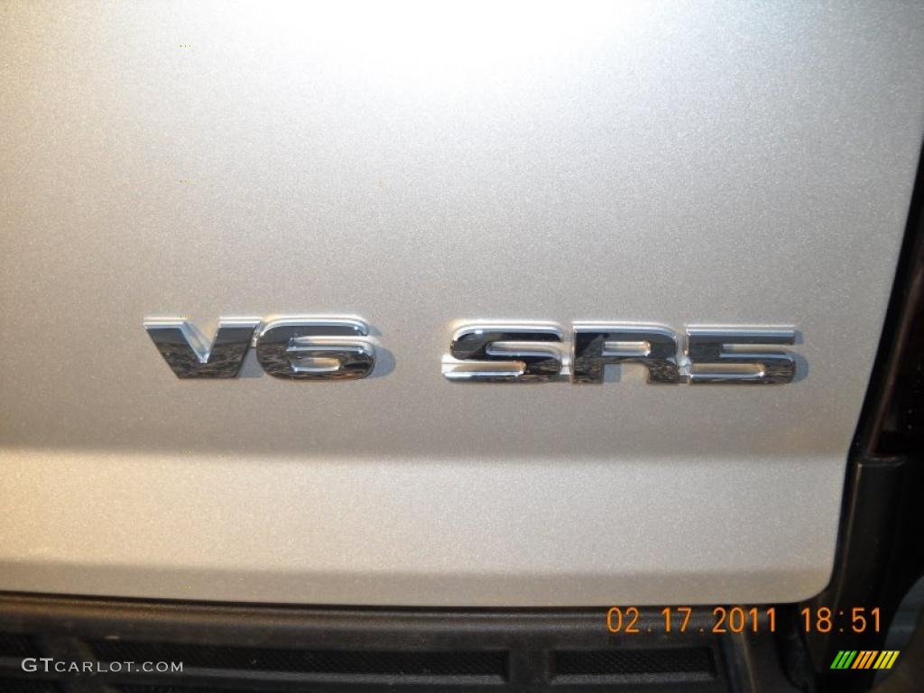 2008 Tacoma V6 TRD Sport Access Cab 4x4 - Silver Streak Mica / Graphite Gray photo #10