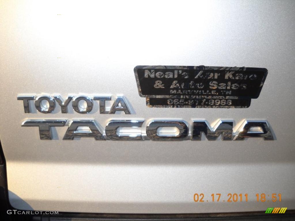2008 Tacoma V6 TRD Sport Access Cab 4x4 - Silver Streak Mica / Graphite Gray photo #11