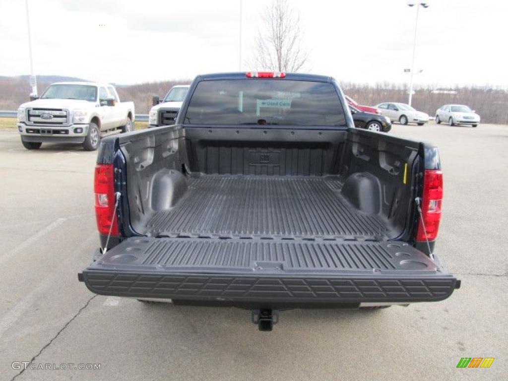 2009 Silverado 1500 LT Extended Cab 4x4 - Imperial Blue Metallic / Ebony photo #11