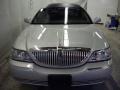 2003 Silver Birch Metallic Lincoln Town Car Limousine  photo #2