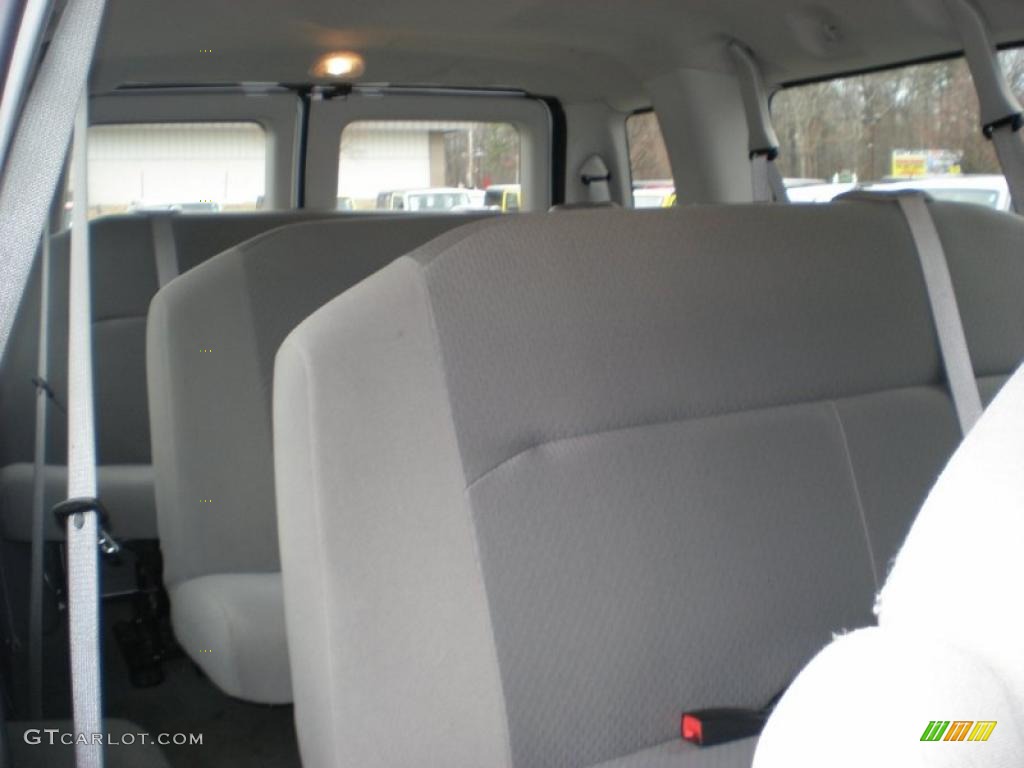 Medium Flint Interior 2010 Ford E Series Van E350 XLT Passenger Extended Photo #45523852