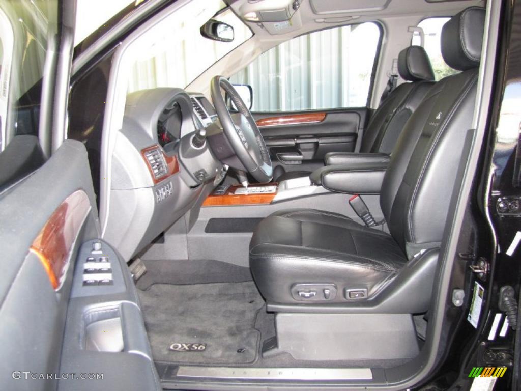 Graphite Interior 2010 Infiniti QX 56 Photo #45524964