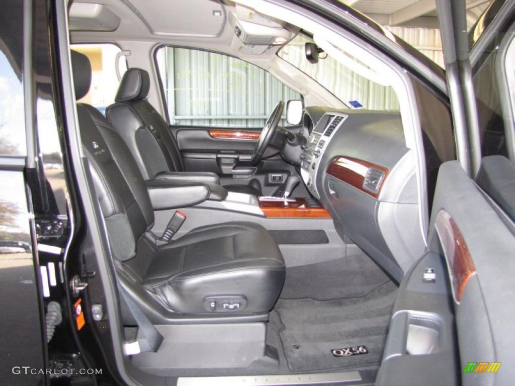 Graphite Interior 2010 Infiniti QX 56 Photo #45524972