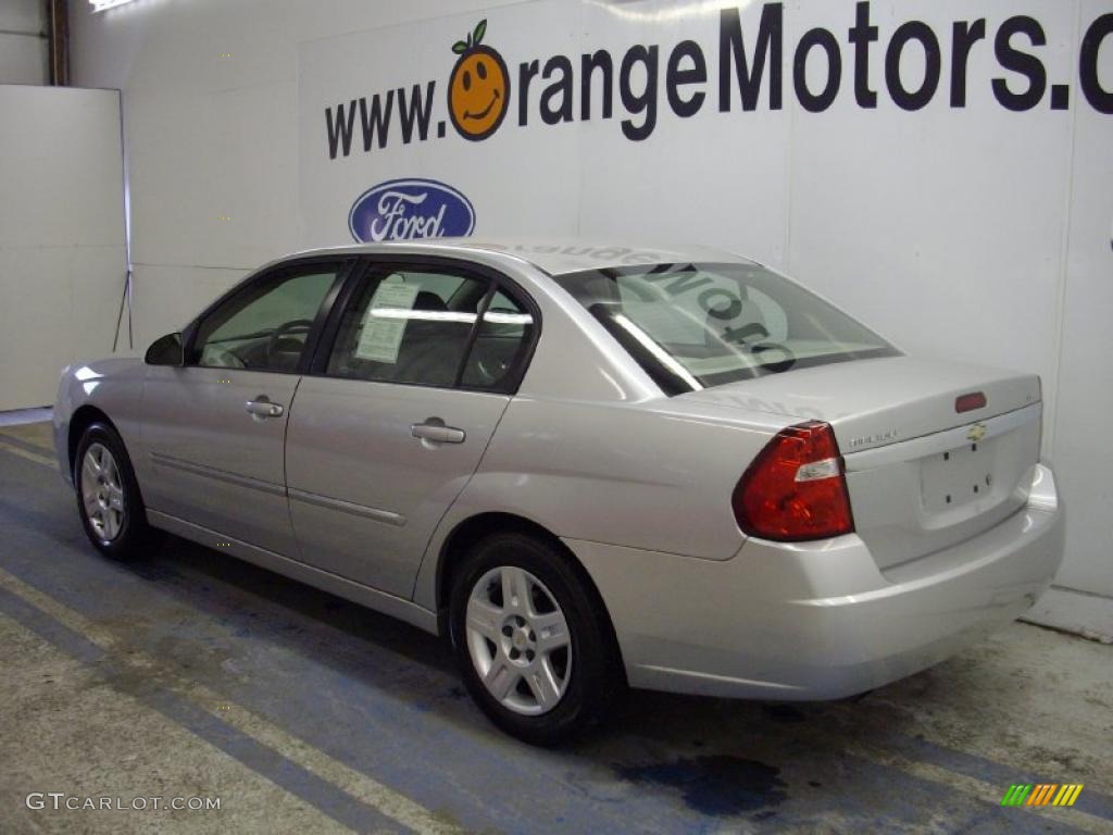 2006 Malibu LT Sedan - Silverstone Metallic / Titanium Gray photo #5