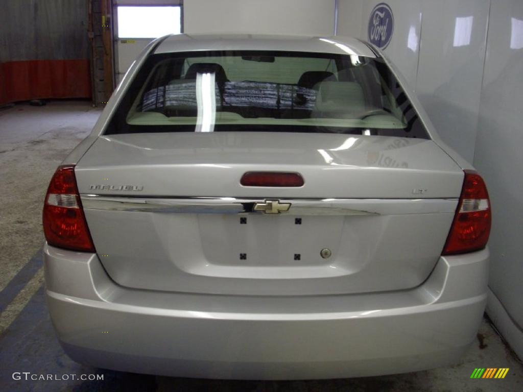 2006 Malibu LT Sedan - Silverstone Metallic / Titanium Gray photo #6
