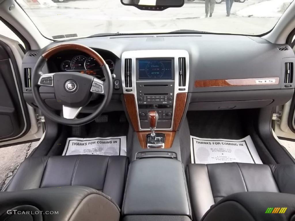 2010 Cadillac STS V8 Ebony Dashboard Photo #45526444