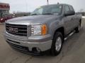 2009 Stealth Gray Metallic GMC Sierra 1500 SLE Extended Cab 4x4  photo #1