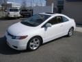 2006 Taffeta White Honda Civic EX Coupe  photo #1