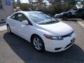 2006 Taffeta White Honda Civic EX Coupe  photo #7